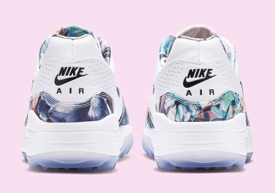 Nike voorziet de Nike Air Max 1 Golf NRG van een heerlijk tropische bloemenprint