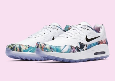 Nike voorziet de Nike Air Max 1 Golf NRG van een heerlijk tropische bloemenprint