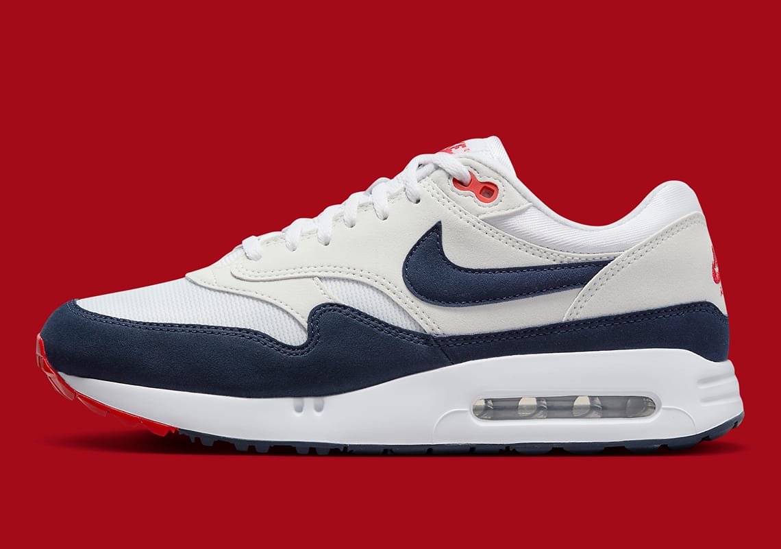 Nike air max outlet 1 navy red white