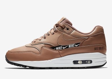 Nike komt binnenkort met de Nike Air Max 1 Logo in een Tan-colorway