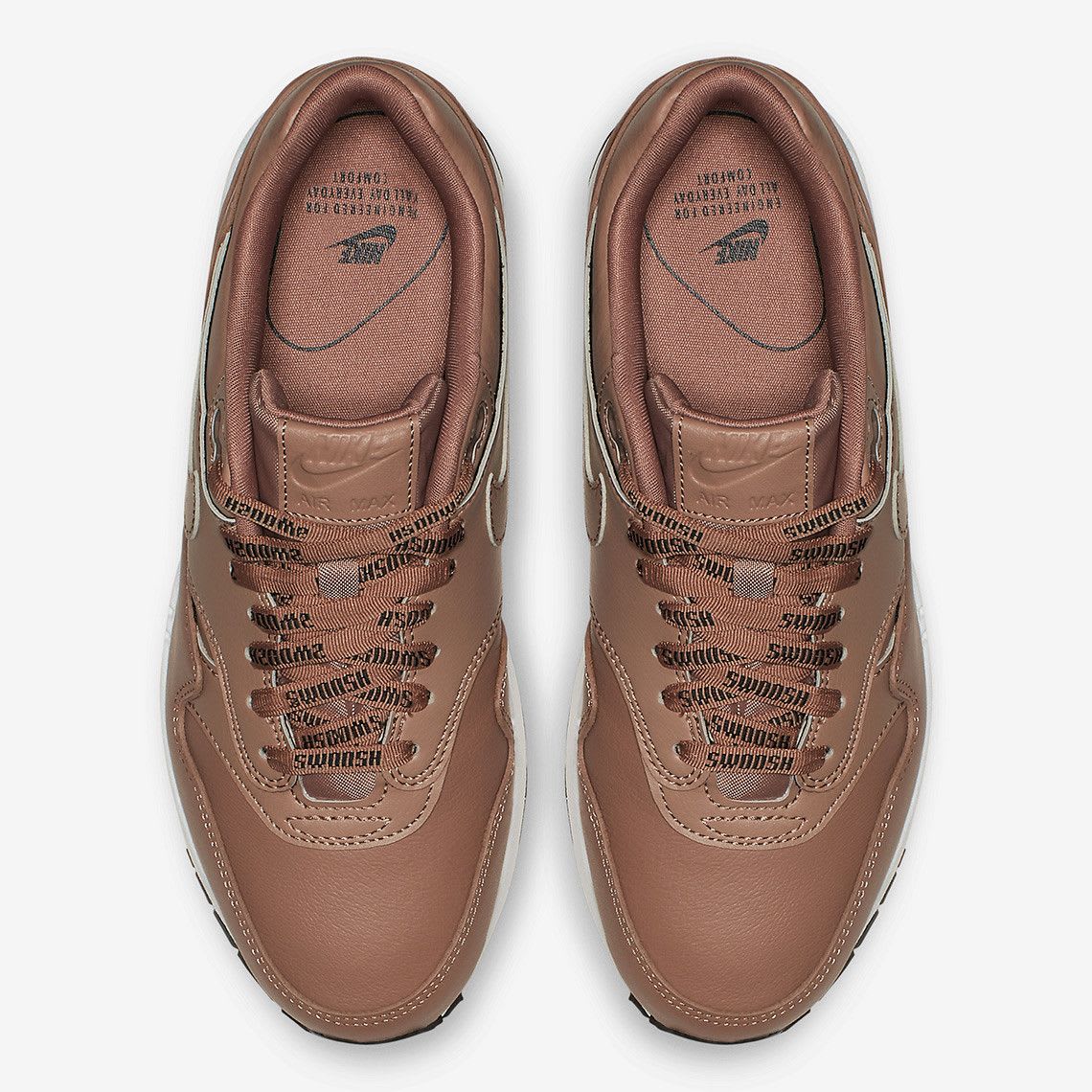 Nike komt binnenkort met de Nike Air Max 1 Logo in een Tan-colorway