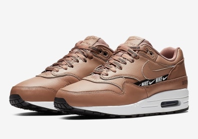 Nike komt binnenkort met de Nike Air Max 1 Logo in een Tan-colorway