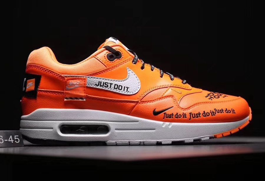 De Nike Air Max 1 Orange "Just Do It" Is Onderweg
