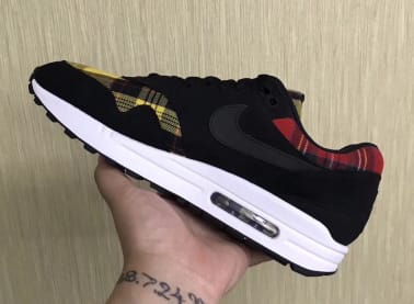 Onderweg: De Nike Air Max 1 Plaid Yellow Red!