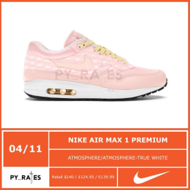 De releasedatum van de Nike Air Max 1 Powerwall "Pink Lemonade" is bekend!