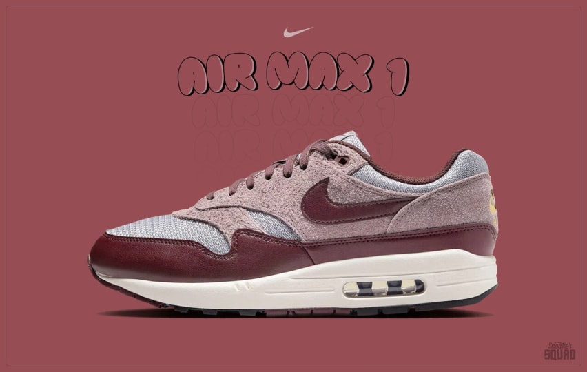 Nike Air Max 1 Premium Burgundy Crush