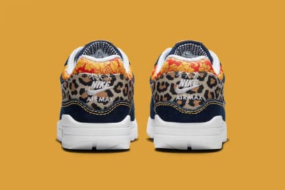 Nike Air Max 1 Premium Denim Leopard Foto 5