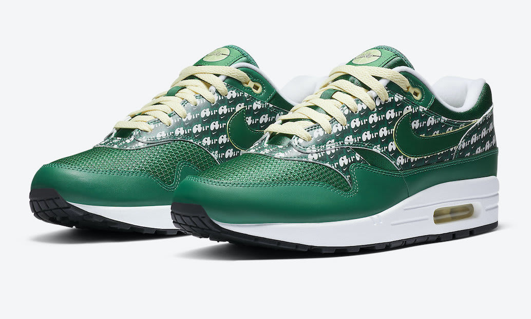 nike air max 1 premium green