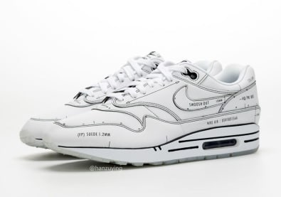 Na de AM1 "Sketch" komt Nike binnenkort ook met deze Air Max 1 "Schematic"