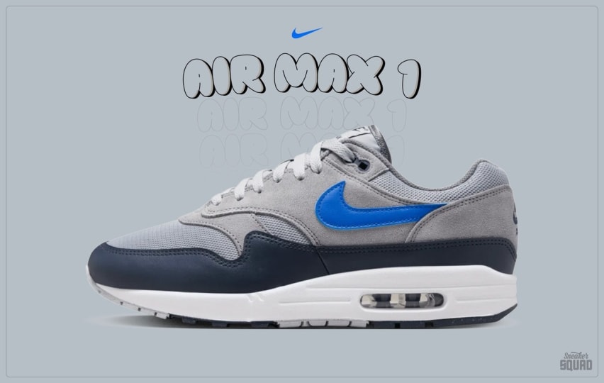 Nike Air Max 1 Smoke Grey Royal