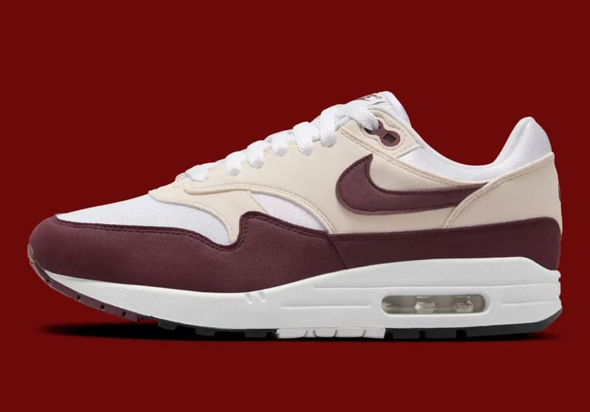 Nike Air Max 1 Wmns Night Maroon Foto 2