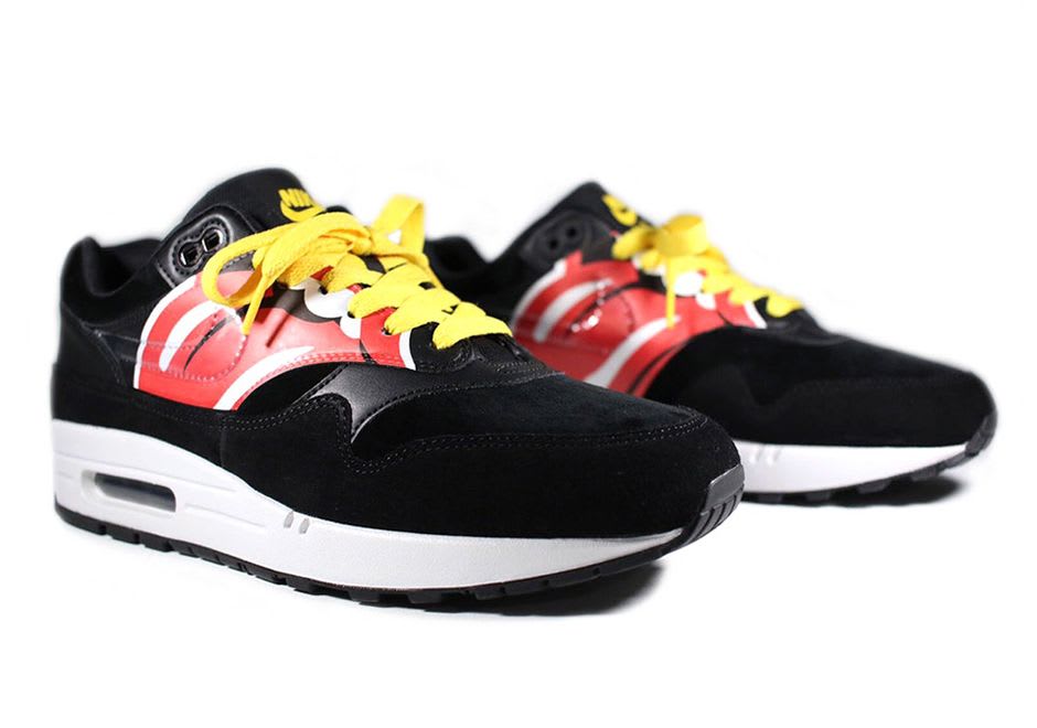 Nike Air Max 1 x Rolling Stones x Paris Saint-Germain