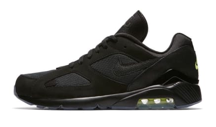 Bzzzt, aanschouw de Nike Air Max 180 Black Volt!