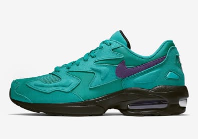 Nike dropt in 2019 twee Aqua-colorways voor de Nike Air Max 2 Light