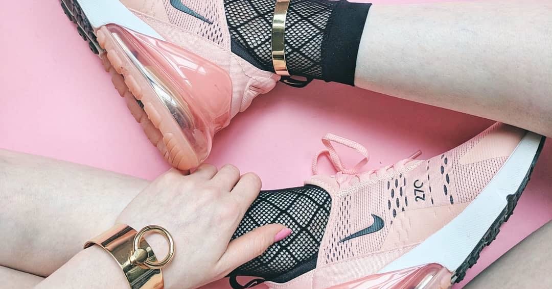 Air max 270 top womens coral dust