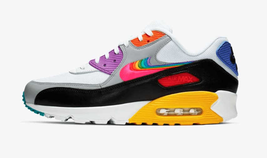 Incoming heat: De kleurrijke Nike Air Max 90 "Be True"