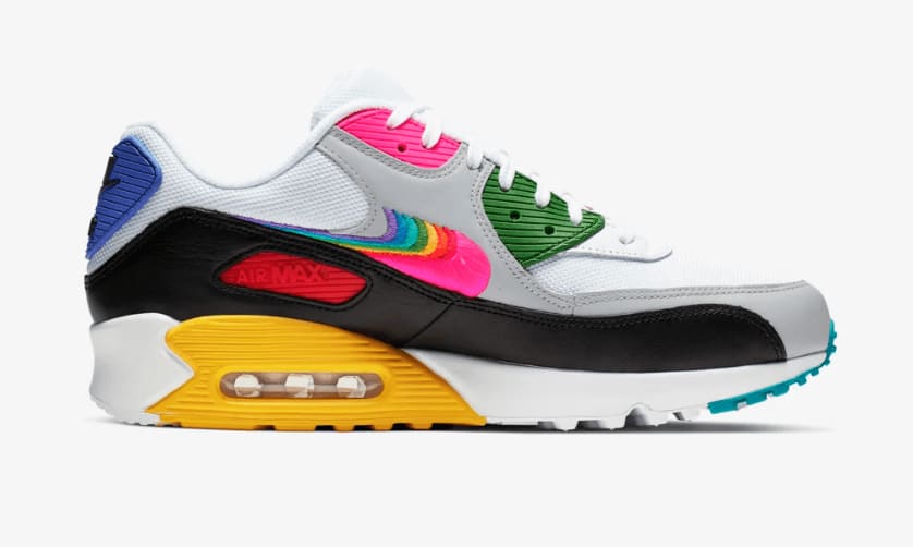Incoming heat: De kleurrijke Nike Air Max 90 "Be True"