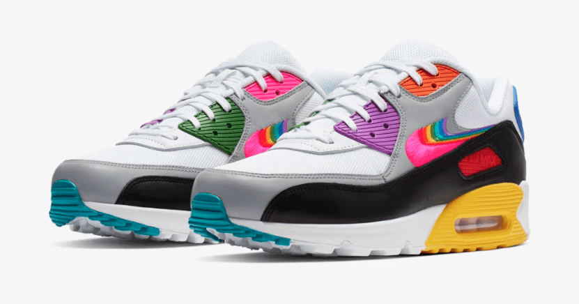 Regenboog nike discount air max