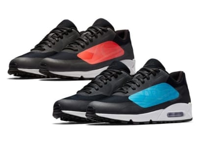 Nike Air Max 90 Big Logo Infrared / Laser Blue