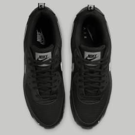 Nike Air Max 90 Black and Silver Foto 4