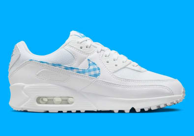 Nike Air Max 90 Blue Gingham Foto 3