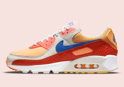 Nike voorziet de Nike Air Max 90 "Campfire" van felle kleuren en luxe materialen