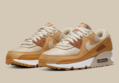 Deze aankomende Nike Air Max 90 "Caramel" is helemaal Herfstproof