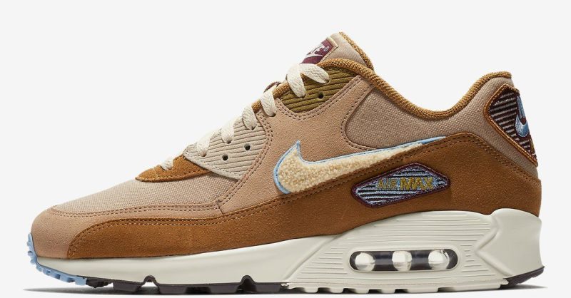 Nike air max 90 premium se chenille swooshes best sale