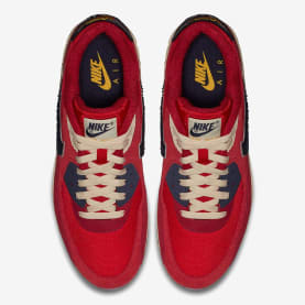 First Look: Nike Air Max 90 "Chenille Swoosh" Red