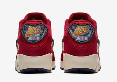 First Look: Nike Air Max 90 "Chenille Swoosh" Red