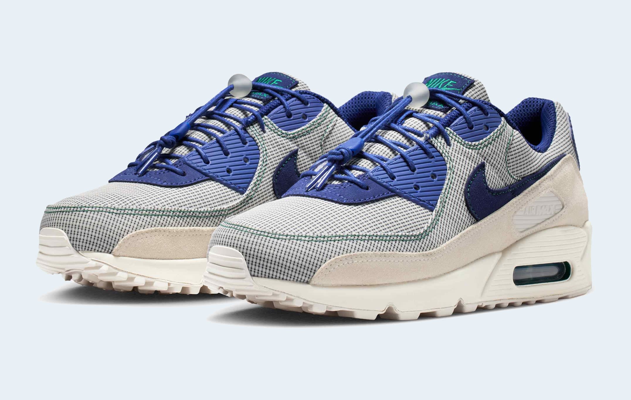 Nike Air Max 90 Coconut Milk Deep Royal Blue
