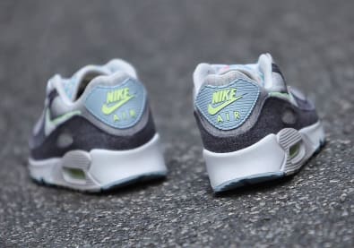 Gerecyclede materialen vormen de basis van deze Nike Air Max 90 "Crater"