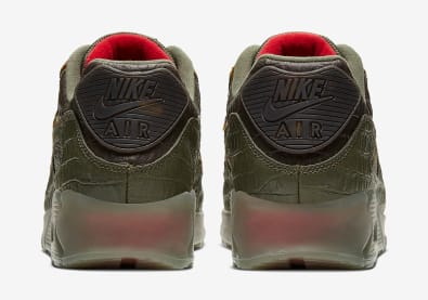 Nike voorziet deze AM90 binnenkort van een "Camo Croc" colorway met "Pony Hair"