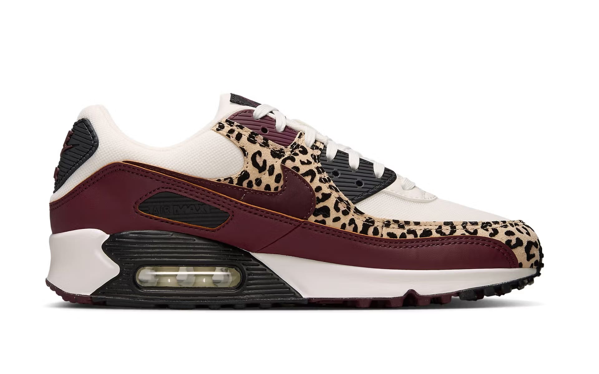 Nike Air Max 90 Deep Burgundy Leopard Foto 3