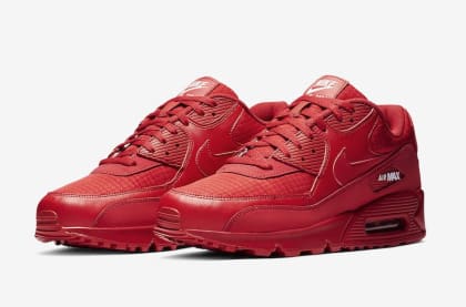 Nike voorziet de Nike Air Max 90 Essential van een heerlijke University Red colorway