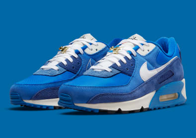 Nike Air Max 90 First Use Signal Blue foto 2