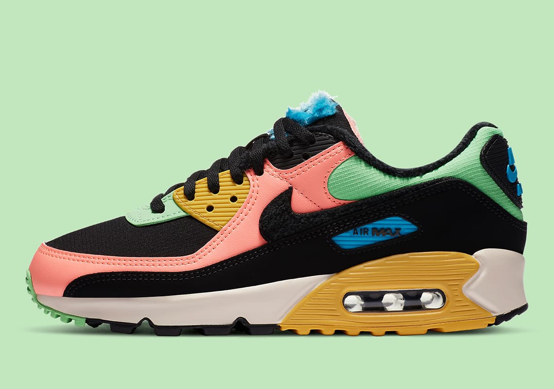 Nike dropt binnenkort twee furry Nike Air Max 90 colorways