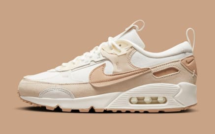 Nike Air Max 90 Futura White Tan Foto 2