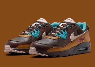 Nike Air Max 90 Gore Tex Velvet Brown Foto 2