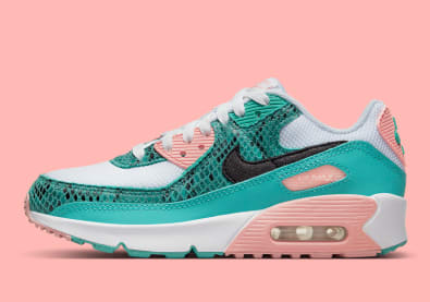 Nike Air Max 90 Green Snakeskin Foto 2