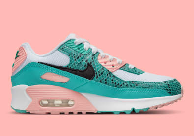 Nike Air Max 90 Green Snakeskin Foto 3