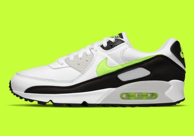 Nike dropt binnenkort deze klassieke Nike Air Max 90 "Hot Lime"