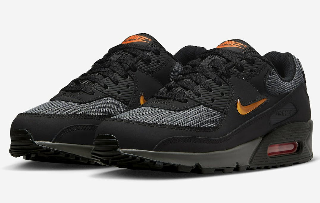 Nike Air Max 90 Jewel Black Orange Foto 1