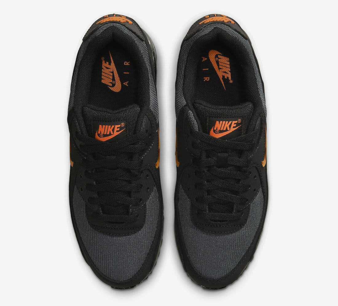 Nike Air Max 90 Jewel Black Orange Foto 4
