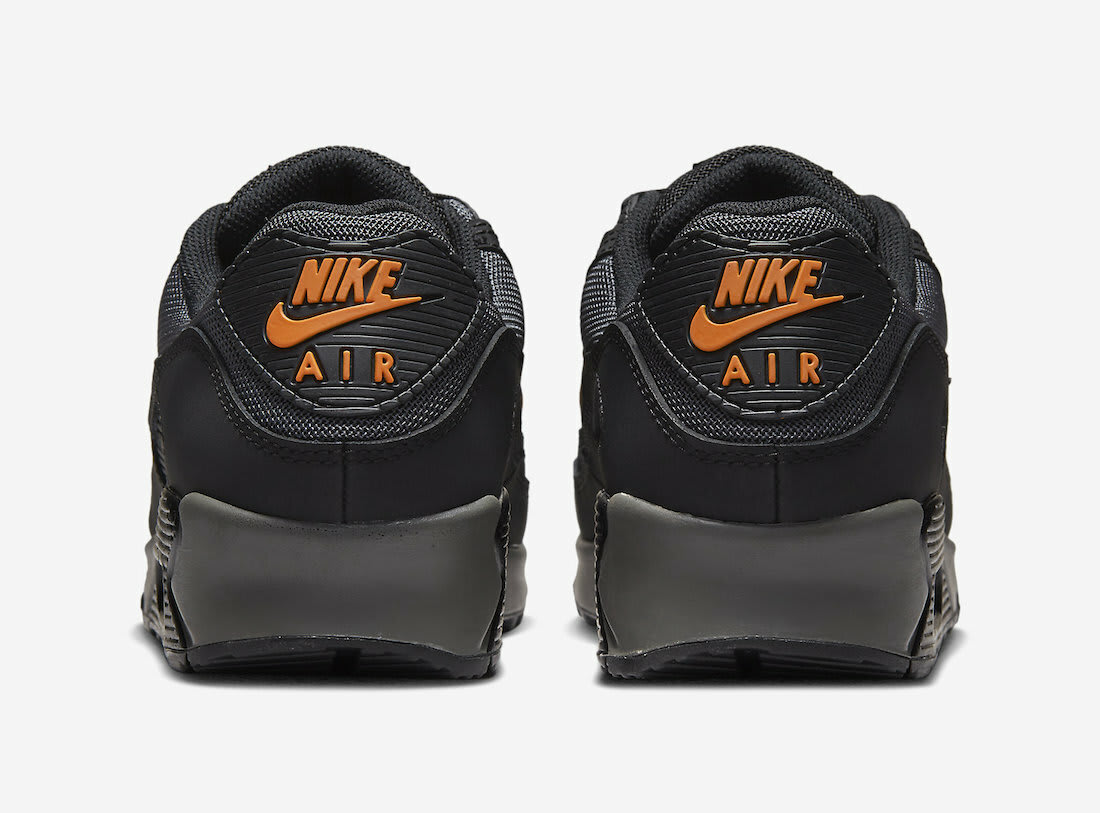Nike Air Max 90 Jewel Black Orange Foto 5