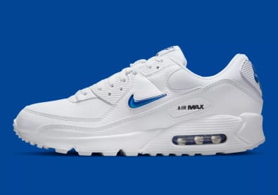 Nike Air Max 90 Jewel White Royal Foto 2