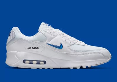 Nike Air Max 90 Jewel White Royal Foto 3