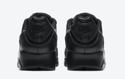 Nike air max best sale 90 leer zwart