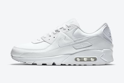 Volledig leer én wit! Check de nieuwe Air Max 90 Leather Triple White