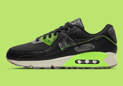 Nike dropt volgende maand deze milieuvriendelijke Nike Air Max 90 M2Z2 "Electric Green"